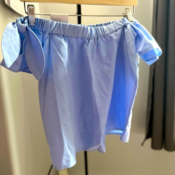 Ardene blue Off shoulder blouse - Picture 1 of 2